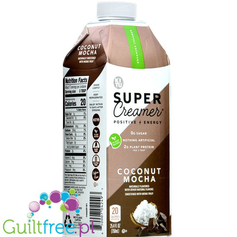 Kitu Super Creamer - 25.4 fl oz - Coconut Mocha - Plant Based
