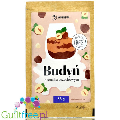 Fit Rec Caramel Pudding, sugar free instant pudding powder, 12 servings