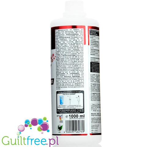 Vital Drink Winter Punch 1L sugar free concentrate