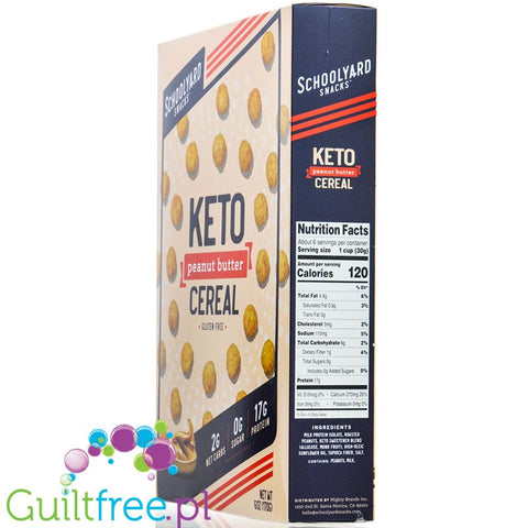 Schoolyard Snacks Keto Cereal - Peanut Butter