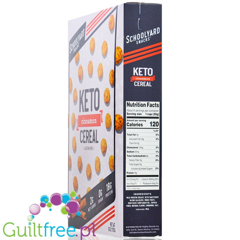 Schoolyard Snacks Keto Cereal - Cinnamon