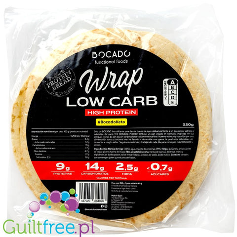 BOCADO FUNCTIONAL FOODS Protein Wrap