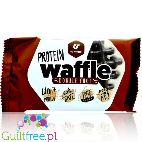 Go Fitness Protein Waffle Double Choc