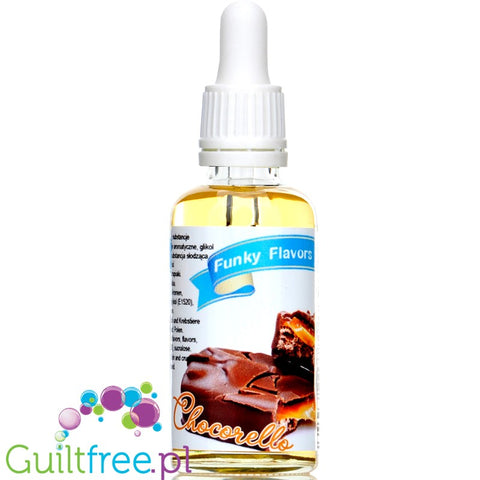 Funky Flavors Sweet Chocomello sugar free liquid flavor with sucralose