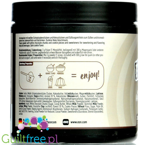 ESN Flav'N'Tasty Dark Cookie Crumb 250g powdered food flavor