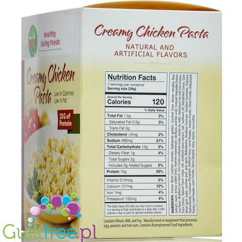 Healthy Living Foods Creamy Chicken Pasta by Healthwise