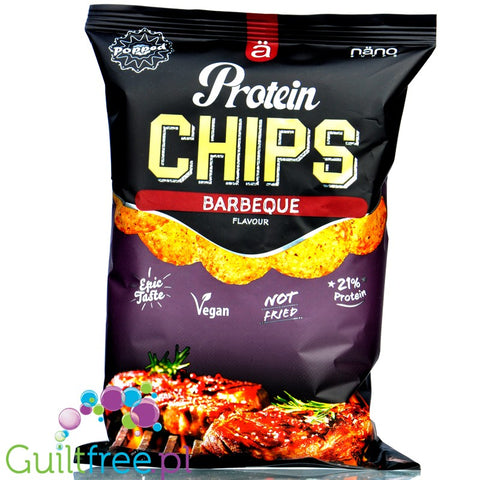 A Nano Vegan Protein Chips Hot Barbecue, vegan protein chips 35% protein