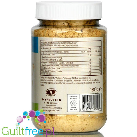 MyProtein Peanut Powder Stevia