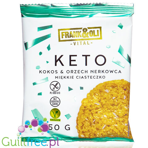 Frank & Oli Vital KETO Coconut & Cashew soft vegan cookie