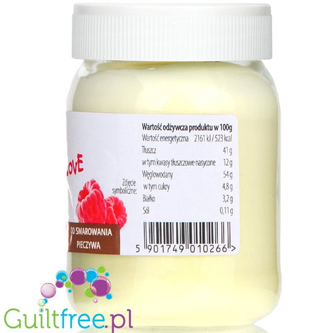 CD MalinoweLove - sugar free & no palm oil raspberry & white chocolatespread