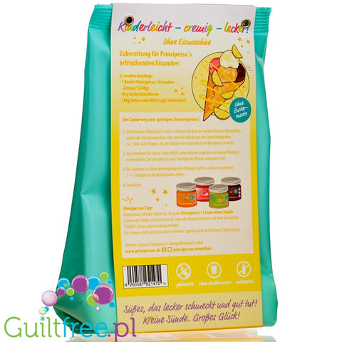 Principessa's Ice Magic With No Added Sugar Lemon