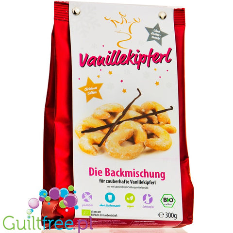 Principessa Christmas Organic Baking Mix, Vanilla Crescents With No Added Sugar
