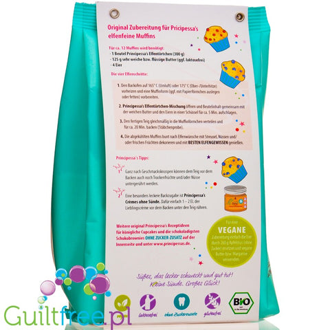 Principessa´S Organic Elfentörtchen - Gluten-Free Muffins With No Added Sugar