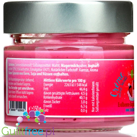 Principessa's Crème Without Sin - Strawberry Yoghurt Dream