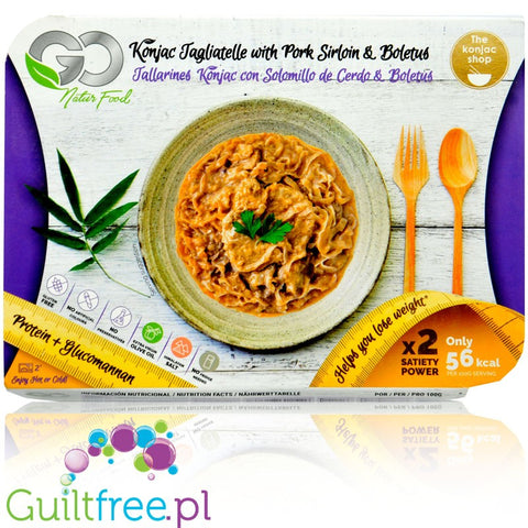 Konjac Shop Konjac noodles with beef tenderloin and boletus_200g