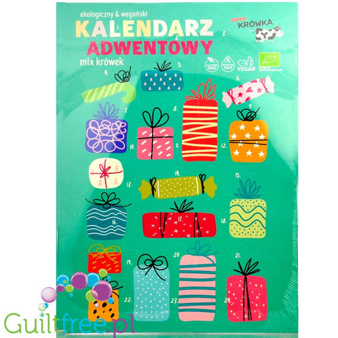 Super Fudgio Advent Calendar - vegan calendar with gluten-free fudge