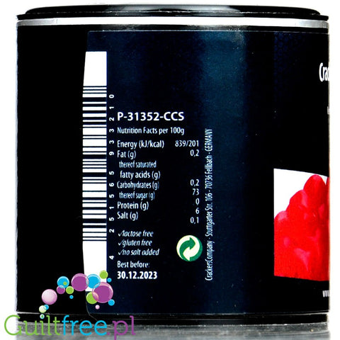 Crackers Company Red Hearts - sugar free soft heart jellies