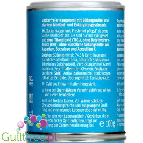 Xucker Xummi Fresh Mint zuckerfreie zahnpflegekaugummis mit Xylitol 