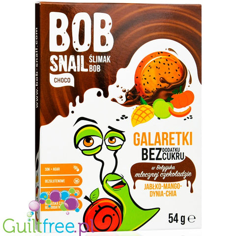 Bob Snail Apple, Mango, Pumpkin, Chia - no added sugar jellies