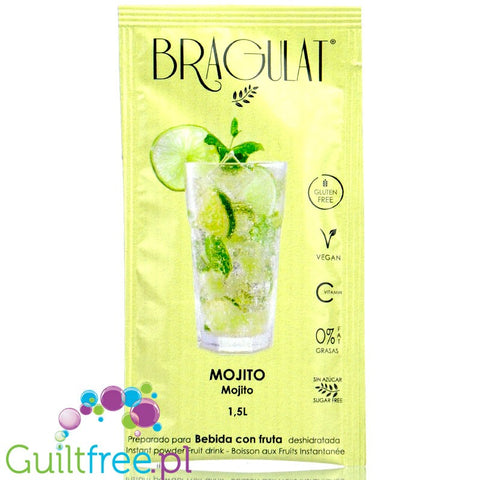 Bragulat Fruit Drink sugar free instant drink in a sachet, with vitamin C