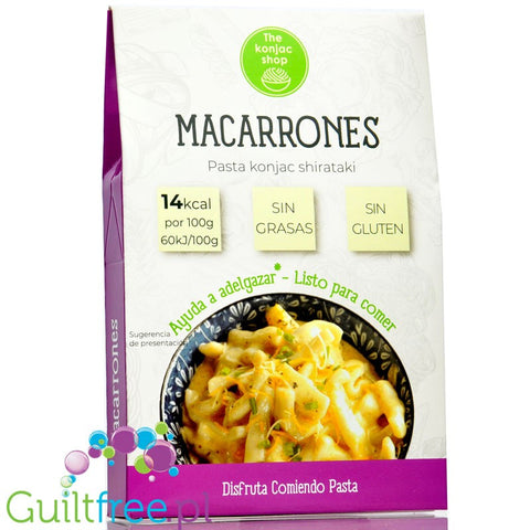 Konjac Shop Macarrones Konjac  - pasta konjac shirataki 10 kcal