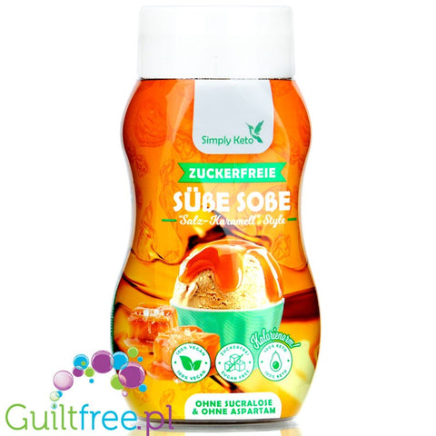 Simply Keto Sugar-free salted caramel sauce 350 ml