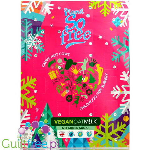 Plamil So Free Vegan Oat Milk vegan advent calendar without milk and sugar