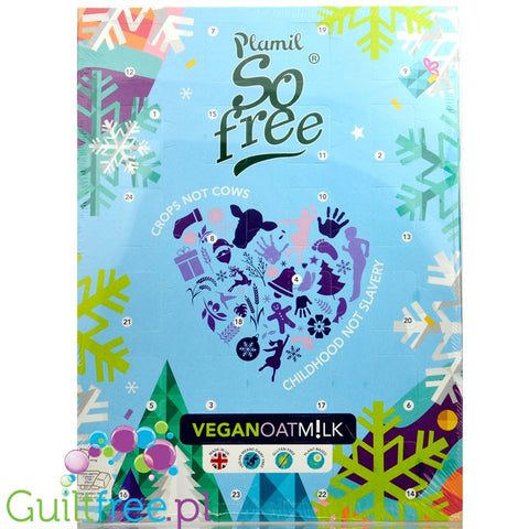 Plain organic dairy free chocolate advent calender 