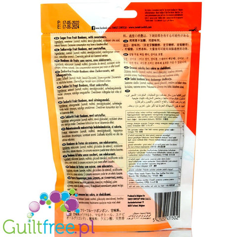 SWEET-SWITCH® Fruitbonbons - lemon & orange sugar free hard candy