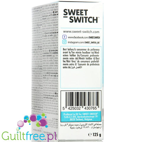 SWEET-SWITCH® Black & White Cookies - cocoa sandwich cookies with sweet cream filling, with no added sugar and no palm oil
