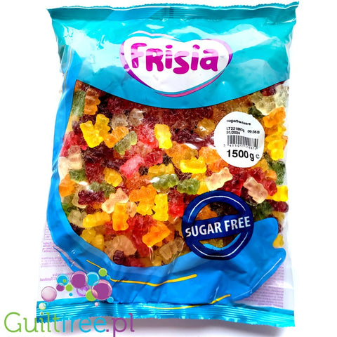 Frisia® Sugar Free Teddy Bears 1,5 kg with stevia
