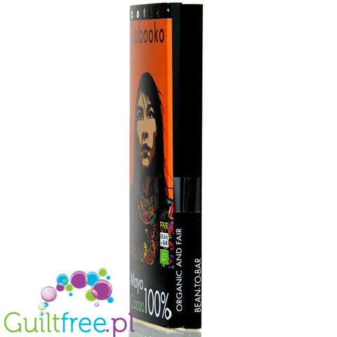 Zotter Labooko Maya Cacao 100%  - BIO dark chocolate 100% cocoa, no sugar nor sweeteners