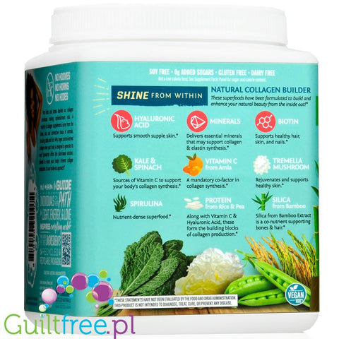 Sunwarrior Collagen Building Protein Peptides Churro 500g