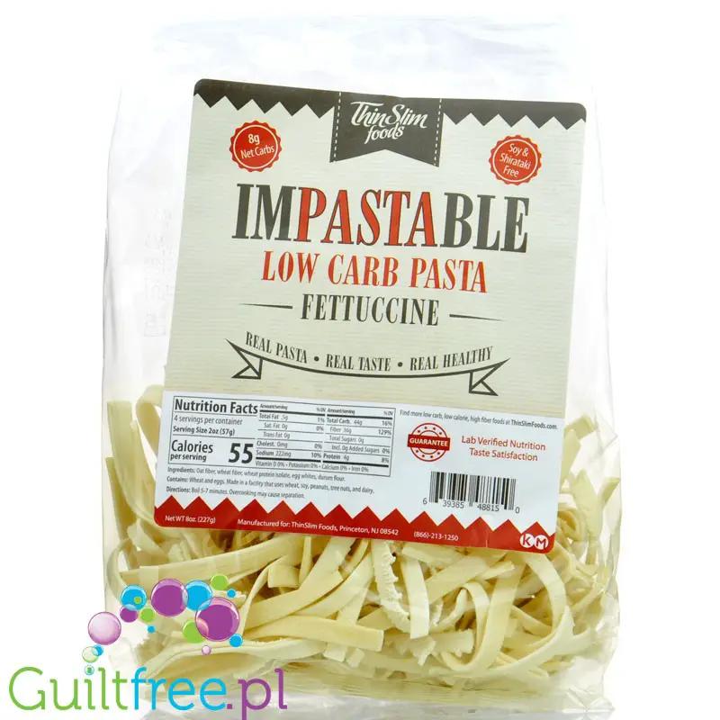 ThinSlim Foods Impastable Low Carb Pasta Fettuccine - ultra niskokalor ...