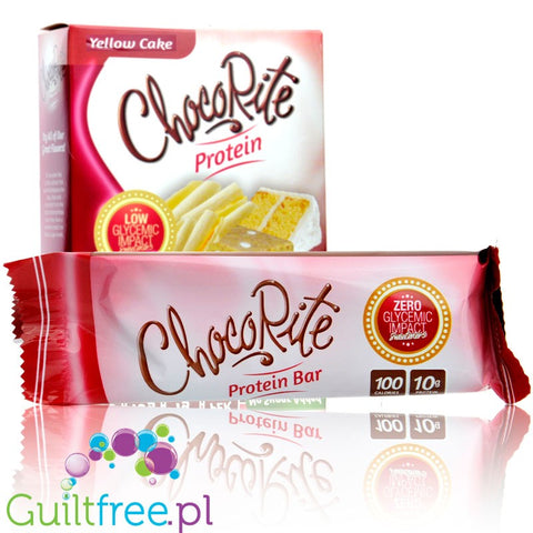 Healthsmart  At Last! Uncoated Protein Bar, Yellow Cake