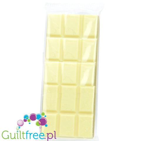 FitPrn Chocobar Cioccolato Bianca no added sugar Italian craft chocolate bar