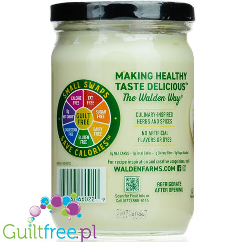 Walden Farms Amazin Mayo USA version, no sucralose, with stevia