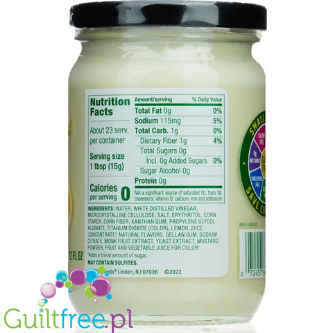 Walden Farms Amazin Mayo USA version, no sucralose, with stevia