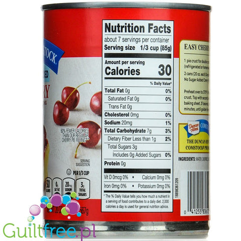 Duncan Hines Cherry Pie Filling