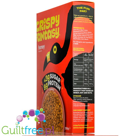 Crispy Fantasy Protein Frühstücks Cerealien Honig