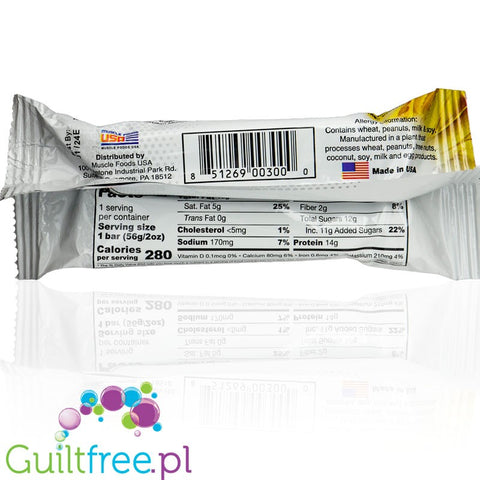 Muscle Foods Muscle Sandwich Bar Peanut Butter
