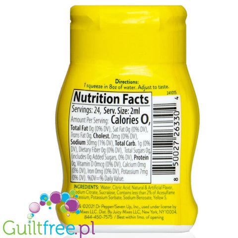 Crush Liquid Water Enhancer Lemonade 1.62fl.oz (48ml)