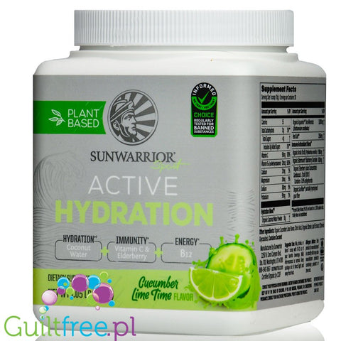 Sunwarrior Active Hydration Cucumber Lime
