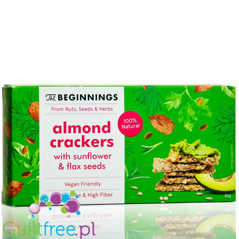 The Beginnings Almond seed crackers