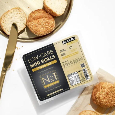 BeKeto Mini Rolls - ready to eat gluten free low carb bun
