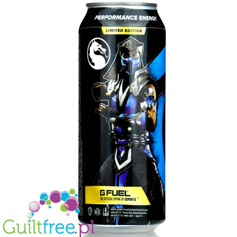 G Fuel Energy Drink Ice Shatter, Mortal Kombat  16oz (473ml)