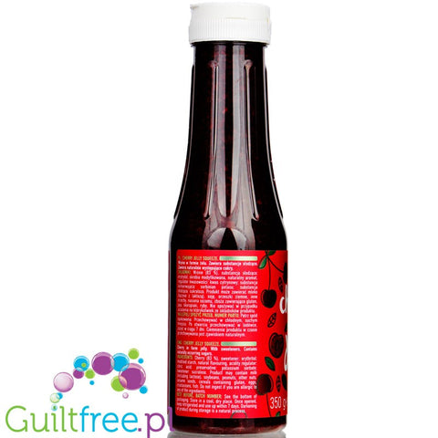 OstroVit Jelly Squeeze, low calorie thick fruit topping, Strawberry