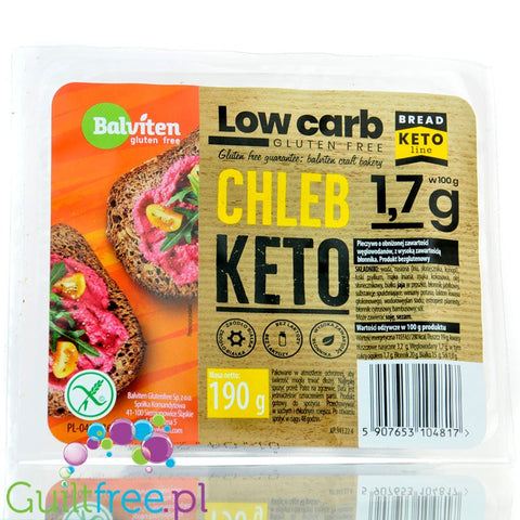 Balviten - ready to eat gluten free low carb bread