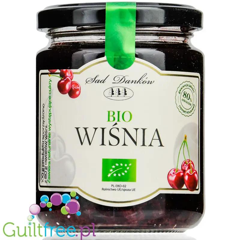Sad Danków, no sugar added organic black cherry jam – Guiltfree
