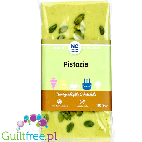 NO SUGAR SUGAR Schokolade Pistachio 110g